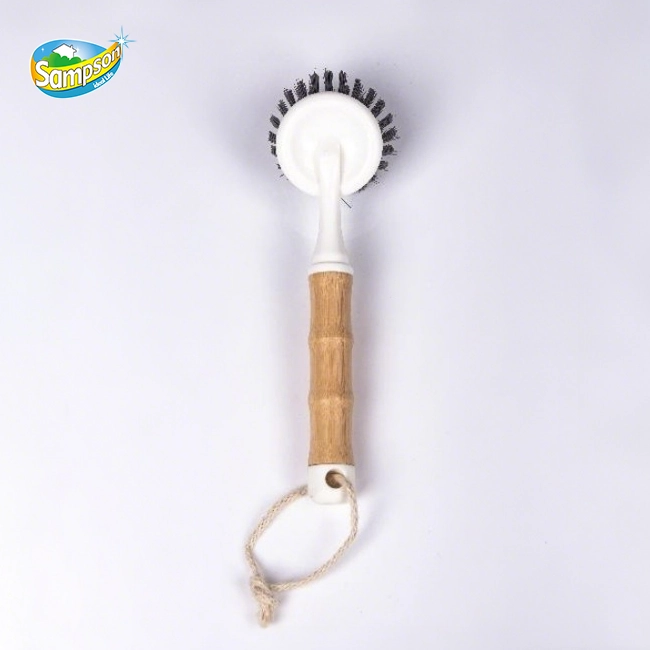 Bamboo Handle Pot Brush Bamboo Handle Pot Brush
